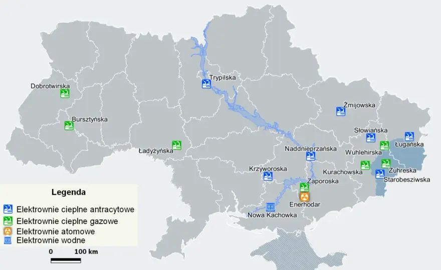 Ile Ukraina ma elektrowni atomowych? Status, bezpieczeństwo, przyszłość.